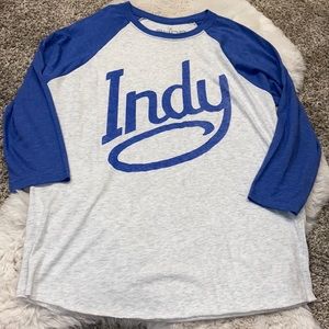 Indy / colts baseball tee